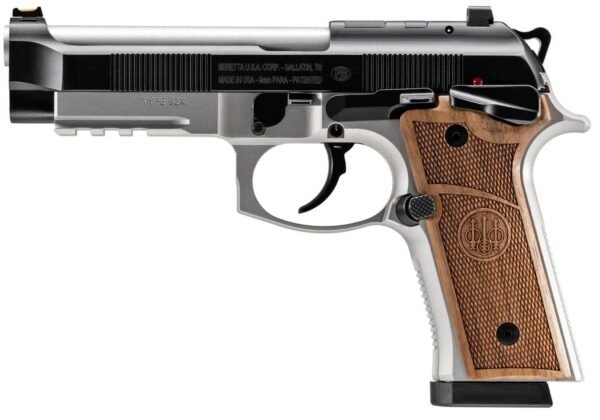 Buy Beretta 92gts Launch Edition Stainless/Black 9mm 4.7 " Barrel 18- Rounds - Image 2